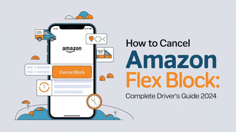 How to Cancel Amazon Flex Block