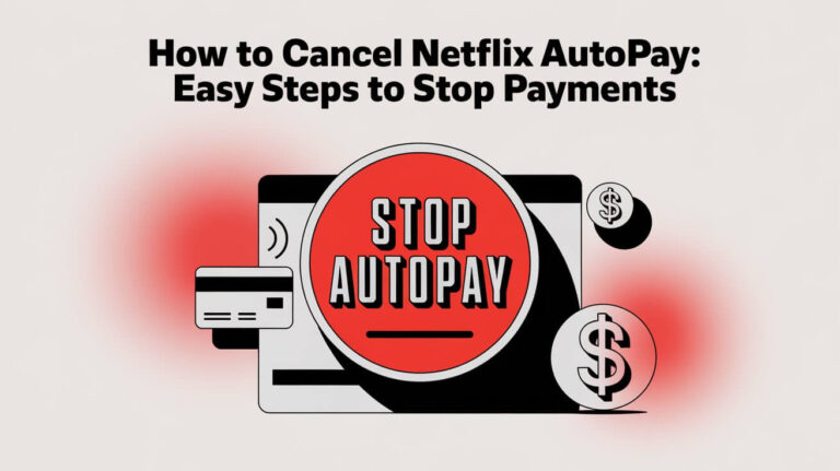 How to Cancel Netflix Autopay