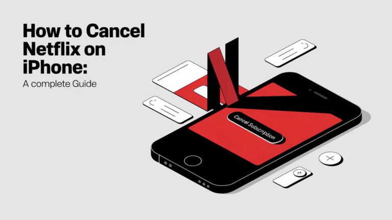 How to Cancel Netflix on iPhone