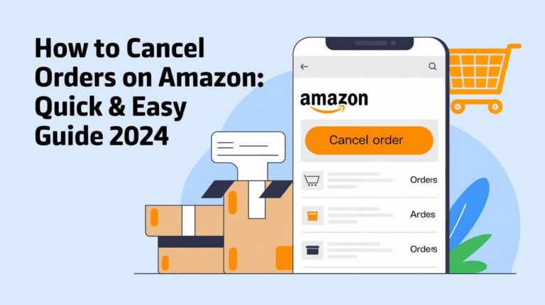 How to Cancel Orders on Amazon