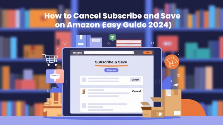 How to Cancel Subscribe and Save on Amazon