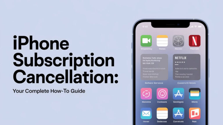 iPhone Subscription Cancellation